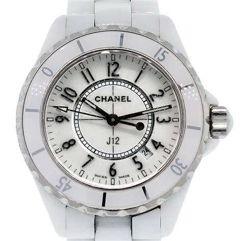 chanel j12 watch white